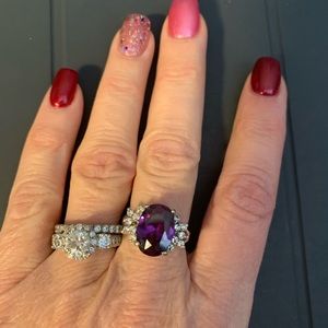 Beautiful cocktail ring.